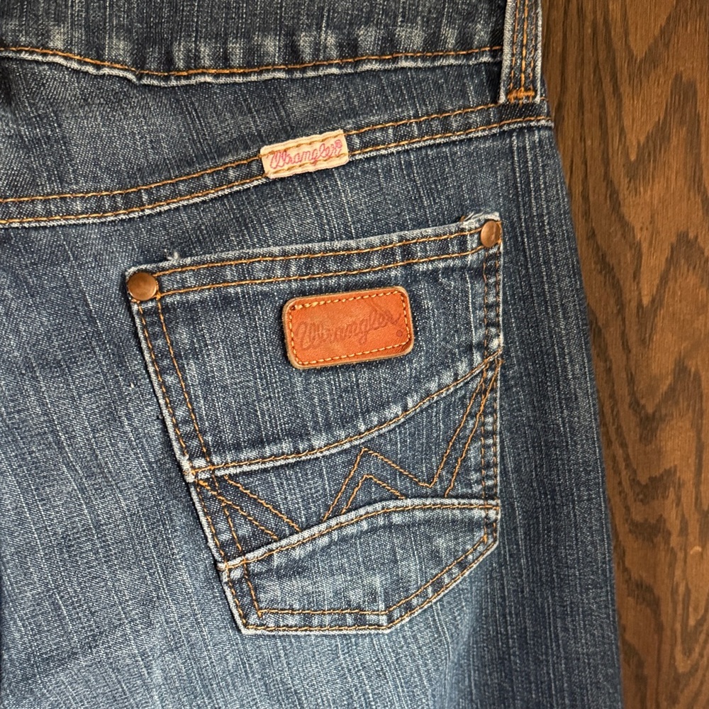 Wrangler Women's Premium Patch‎ Blue Jeans